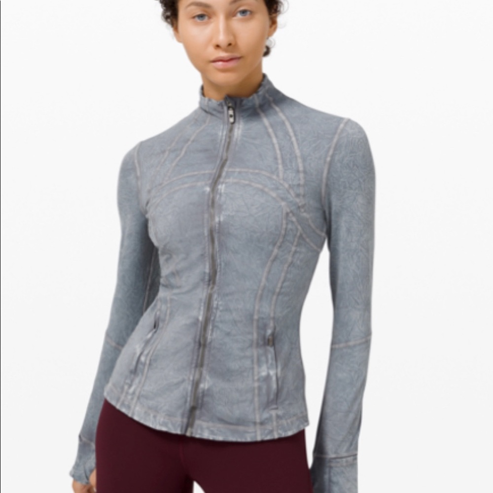 NWT lululemon define jacket ice dye